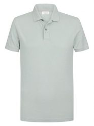 PROFUOMO Koszulka polo w kolorze miętowym rozmiar: L. Zielone koszulki polo PROFUOMO, l, bez wzorów, z bawełny, bez kołnierzyka, bez ramiączek. Za 148.96 zł.