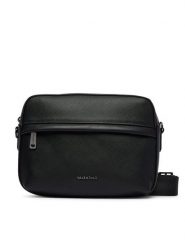 Valentino Saszetka Karo VBSA7O20 Czarny. Czarne saszetki i nerki Valentino, bez wzorów, ze skóry, bez dodatków. Za 419.99 zł.