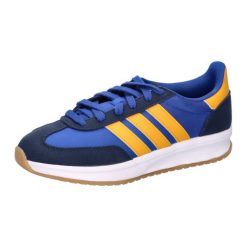 Buty ADIDAS RUN 70S 2.0 J Niebieski. Niebieskie buty do biegania Adidas, bez wzorów, z materiału, bez zapięcia, do biegania. Za 240.35 zł.