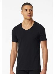 Schiesser Podkoszulek w kolorze czarnym rozmiar: XL. Czarne podkoszulki Schiesser, xl, bez wzorów, bez ramiączek. Za 65.99 zł.