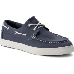 Mokasyny TIMBERLAND - Union Wharf 2 Eye Boat Ox TB0A1XEU4321 Dark Blue Canvas. Mokasyny marki Timberland. Za 299.99 zł.