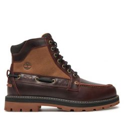 Trapery Timberland. Brązowe trapery Timberland, bez zapięcia. Za 879.99 zł.