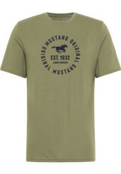Męski T-Shirt Mustang Style Alex Four Leaf Clover 1017992 6352. T-shirty Mustang, m, bez wzorów, bez kołnierzyka, bez ramiączek. Za 79.99 zł.