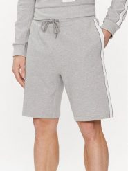 Tommy Hilfiger Szorty sportowe UM0UM03008 Szary Regular Fit. Szare krótkie spodenki sportowe Tommy Hilfiger, m, bez wzorów, z bawełny. Za 199.99 zł.