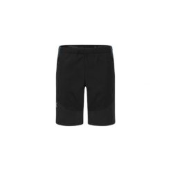 Szorty Montura Falcade Bermuda. Czarne szorty MONTURA, bez wzorów, sportowe. W wyprzedaży za 312.50 zł.