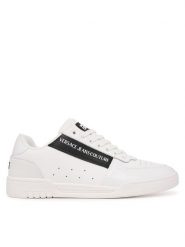 Versace Jeans Couture Sneakersy 80YA3SD4 Biały. Białe buty sportowe casual Versace Jeans Couture, bez wzorów, z jeansu, bez zapięcia. Za 869.99 zł.