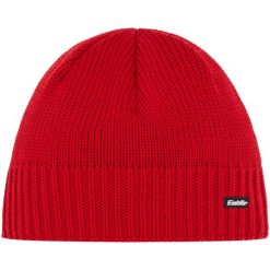 Czapka Eisbar Trop MÜ. Czerwone czapki zimowe Eisbar, bez wzorów, z wełny. Za 199.90 zł.