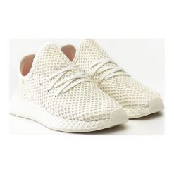 Sneakersy męskie beżowe Adidas Deerupt Runner BD7882 - beżowy. Brązowe buty sportowe casual Adidas, bez wzorów, bez zapięcia. Za 399.99 zł.