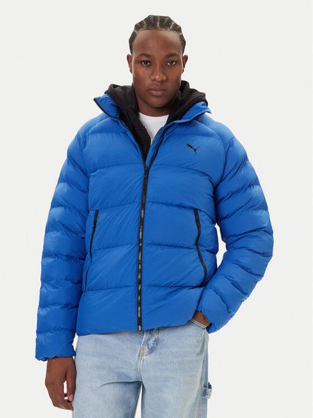 Puma Kurtka zimowa Mono 688370 13 Niebieski Regular Fit. Niebieskie kurtki Puma, na zimę, m, bez wzorów, z syntetyku, bez kaptura. Za 339.99 zł.