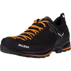 Buty Trekkingowe Męskie Salewa Mtn Trainer 2 Gtx. Brązowe trekkingi Salewa, bez wzorów, z materiału, bez zapięcia. Za 846.98 zł.