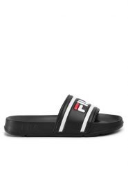 Fila Klapki Morro Bay Slipper 2.0 1010930.25Y Czarny. Czarne klapki Fila, ze skóry. Za 89.99 zł.