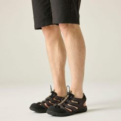 Męskie sandały Westshore IV. Brązowe sandały Regatta, z elastanu, bez zapięcia. Za 249.99 zł.