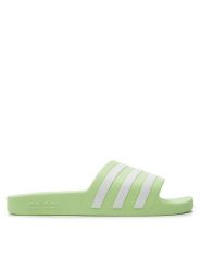 Adidas Klapki adilette Aqua Slides IF6046 Zielony. Zielone klapki Adidas, z syntetyku. Za 99.99 zł.