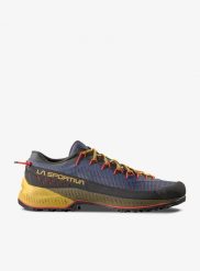 Buty podejściowe męskie La Sportiva TX4 Evo ST. Niebieskie buty turystyczne La Sportiva, bez wzorów, z materiału, przed kostkę, bez zapięcia, trekkingowe. Za 871.20 zł.