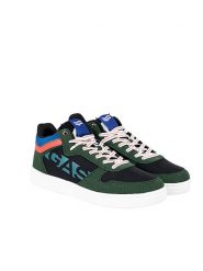 Gas Sneakersy "Darmah LTX" | GAM224135 | Darmah LTX | Mężczyzna | Zielony. Zielone buty sportowe casual Gas, bez wzorów, ze skóry ekologicznej, bez zapięcia. W wyprzedaży za 199.00 zł.