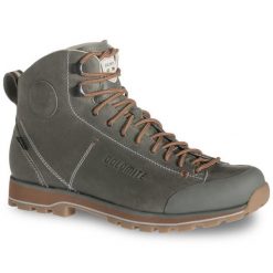 Buty trekkingowe męskie Dolomite Cinquantaquattro High FG GTX. Szare buty turystyczne Dolomite, bez wzorów, z gore-texu, bez zapięcia, trekkingowe, gore-tex. Za 1,011.25 zł.