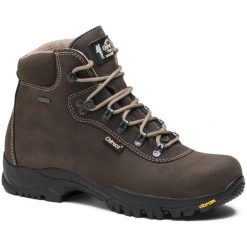 Buty trekkingowe męskie Chiruca Gredos Supra. Brązowe buty trekkingowe Chiruca, bez wzorów, bez zapięcia. Za 713.99 zł.