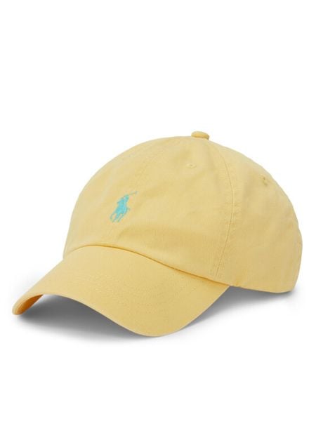 Polo Ralph Lauren Czapka z daszkiem 710667709043 Żółty. Żółte czapki z daszkiem Polo Ralph Lauren, bez wzorów, z bawełny. Za 196.99 zł.