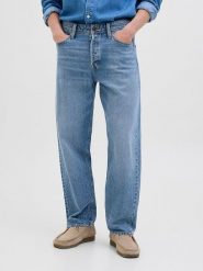 Jack & Jones Dżinsy "Jjieddie" - Comfort fit - w kolorze błękitnym rozmiar: W34/L32. Niebieskie jeansy Jack & Jones, l. Za 127.35 zł.