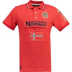 Koszulka polo w kolorze czerwonym. Koszulki polo marki Geographical Norway Men. W wyprzedaży za 90.95 zł.