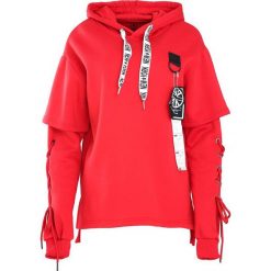 Czerwona Bluza Another Life. Bluzy marki Born2be. Za 64.99 zł.