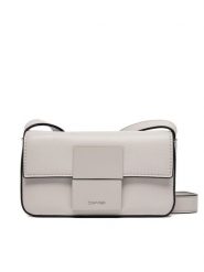Calvin Klein Saszetka Iconic Plaque Camera Bag Xs K50K511650 Szary. Szare saszetki i nerki CALVIN KLEIN, bez wzorów, ze skóry. Za 469.99 zł.