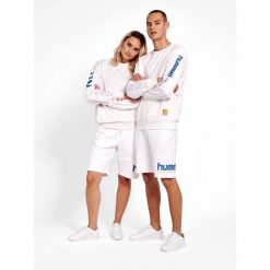 Bluza Hummel hmlLGC Birk. Białe bluzy bez kaptura Hummel, s, bez wzorów, bez kaptura. W wyprzedaży za 183.00 zł.