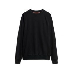 Bluza Superdry Essential Logo. Czarne bluzy Superdry, m, bez wzorów, bez kaptura. Za 282.75 zł.