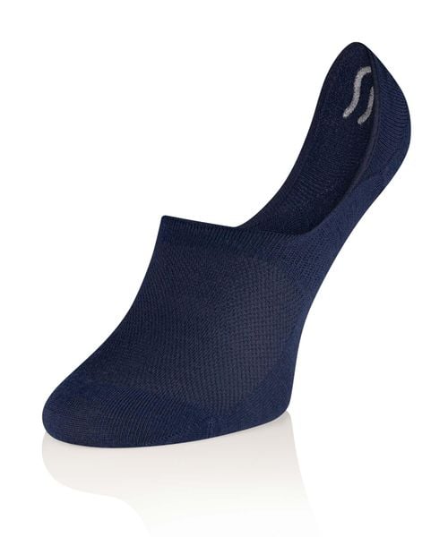 Skarpetki stopki unisex Brubeck Merino Wool. Niebieskie skarpety Brubeck, w ażurowe wzory, z bawełny. Za 24.99 zł.