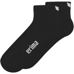 Skarpety Erima Performance 2 sztuki w kolorze czarnym. Czarne skarpetki sportowe Erima, bez wzorów. Za 217.99 zł.