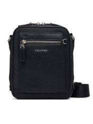 Calvin Klein Saszetka Ssnl Raised Logo Reporter LV04D3500G Czarny. Czarne saszetki i nerki CALVIN KLEIN, bez wzorów, ze skóry. Za 329.99 zł.