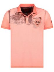 Canadian Peak Koszulka polo "Kimaceak" w kolorze łososiowym rozmiar: XL. Pomarańczowe koszulki polo Canadian Peak, xl, bez wzorów, z bawełny, bez kołnierzyka, bez ramiączek. Za 128.25 zł.