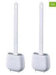 Joybos Szczotki toaletowe (2 szt.) w kolorze białym - 11 x 36 x 3,5 cm rozmiar: onesize. Perfumy męskie Joybos. Za 59.45 zł.