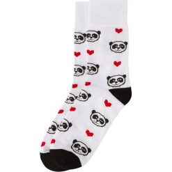 Bobby Sox Skarpety unisex Panda Love biało-czarne r. 35-38. Skarpety marki Bobby Sox. Za 23.14 zł.