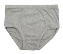 Slipy Męskie, Klasyczne, Szare Majtki Bawełniane, Jednokolorowe -KLAZIG. Szare slipki Klazig, l, bez wzorów, z bawełny. Za 45.00 zł.