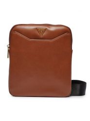 Guess Saszetka HMMECA P4223 Brązowy. Brązowe saszetki i nerki Guess, z aplikacjami, ze skóry. Za 379.99 zł.