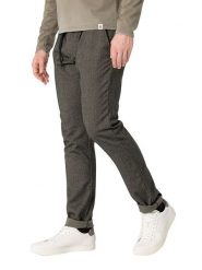 Timezone Spodnie chino "Charly" - Regular fit - w kolorze khaki rozmiar: W36/L34. Brązowe eleganckie spodnie Timezone, na co dzień, l. Za 137.10 zł.