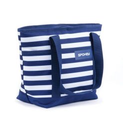 Torba turystyczna termiczna Spokey Acapulco. Białe torby na ramię Spokey, bez wzorów, z materiału, na ramię, bez dodatków. Za 37.99 zł.