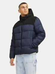 Jack&Jones Kurtka zimowa Moon 12256882 Granatowy Regular Fit. Niebieskie kurtki Jack&Jones, na zimę, m, bez wzorów, z syntetyku, bez kaptura. Za 199.99 zł.