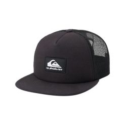 Czapka Snapback dla Mężczyzn OMNIPOTENT Czarny. Czarne czapki z daszkiem Quiksilver, z aplikacjami, z bawełny. Za 139.99 zł.