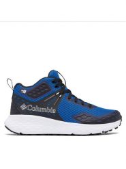 Columbia Trekkingi Konos Trs Outdry Mid 2103761 Niebieski. Niebieskie botki sznurowane Columbia, bez wzorów, z materiału, bez obcasa, bez zapięcia. Za 399.99 zł.