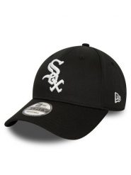 New Era Czapka z daszkiem Patch 940 Sox 60422520 Czarny. Czarne czapki z daszkiem New Era, bez wzorów, z materiału. Za 139.99 zł.