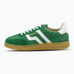 Buty męskie GANT Cuzmo. Zielone buty sportowe casual GANT, bez wzorów, bez zapięcia. W wyprzedaży za 508.05 zł.