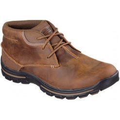 Skechers Braver 64864-Cdb 40 Brązowe. Brązowe buty trekkingowe marki Skechers, ze skóry. W wyprzedaży za 229.99 zł.