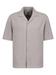 Sublevel Koszula w kolorze szarobrązowym rozmiar: XL. Brązowe koszule Sublevel, xl, bez wzorów, prążkowane, bez kołnierzyka, bez ramiączek. Za 104.99 zł.