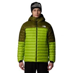 Kurtka turystyczna męska The North Face Terra. Zielone kurtki The North Face, m, bez wzorów, z elastanu, z kapturem. Za 713.44 zł.