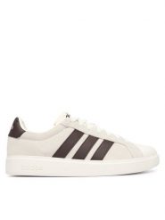 Adidas Sneakersy Streettalk Shoes KJ4834 Szary jasny. Szare buty sportowe casual Adidas, bez wzorów, ze skóry, bez zapięcia. Za 279.99 zł.