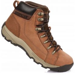 Męskie buty trapery trekkingowe brązowe CATERPILLAR CAT. Brązowe trapery CATerpillar, bez zapięcia. Za 429.00 zł.
