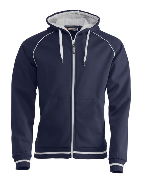 Clique Gerry Bluza z kapturem unisex z dzianiny strukturalnej, szczotkowane. Niebieskie bluzy z kapturem CLIQUE, xl, bez wzorów, z bawełny, z kapturem. Za 267.62 zł.