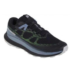 Buty Męskie Bieganie Ultra Glide 2. Czarne buty turystyczne Salomon, bez wzorów, bez zapięcia, do biegania. Za 694.99 zł.